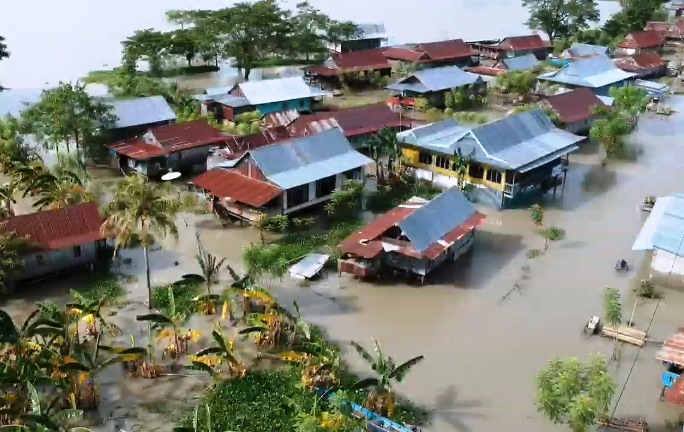 Banjir Wete'e Sidrap, Rendam 300 Rumah Warga