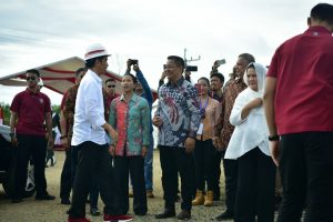 Presiden Jokowi resmikan PLTB Sidrap