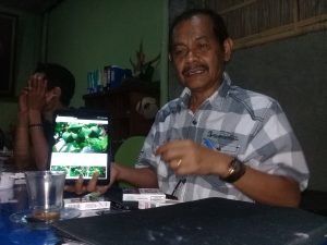 Amiruddin Idris, Ketua Yayasan Timur Hijau. --foto fiand/pijarnews--