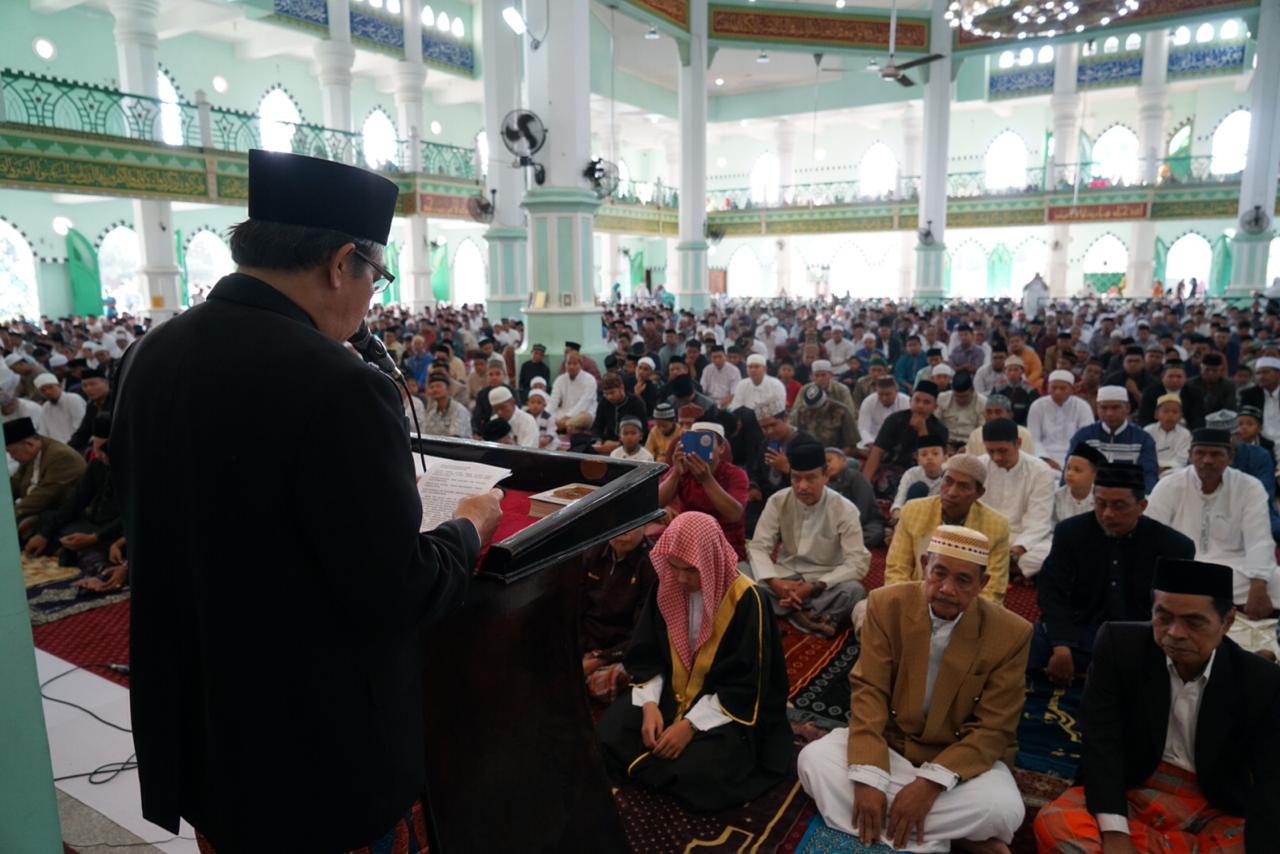 Salat Idul Adha Dipusatkan di Masjid Agung Sidrap