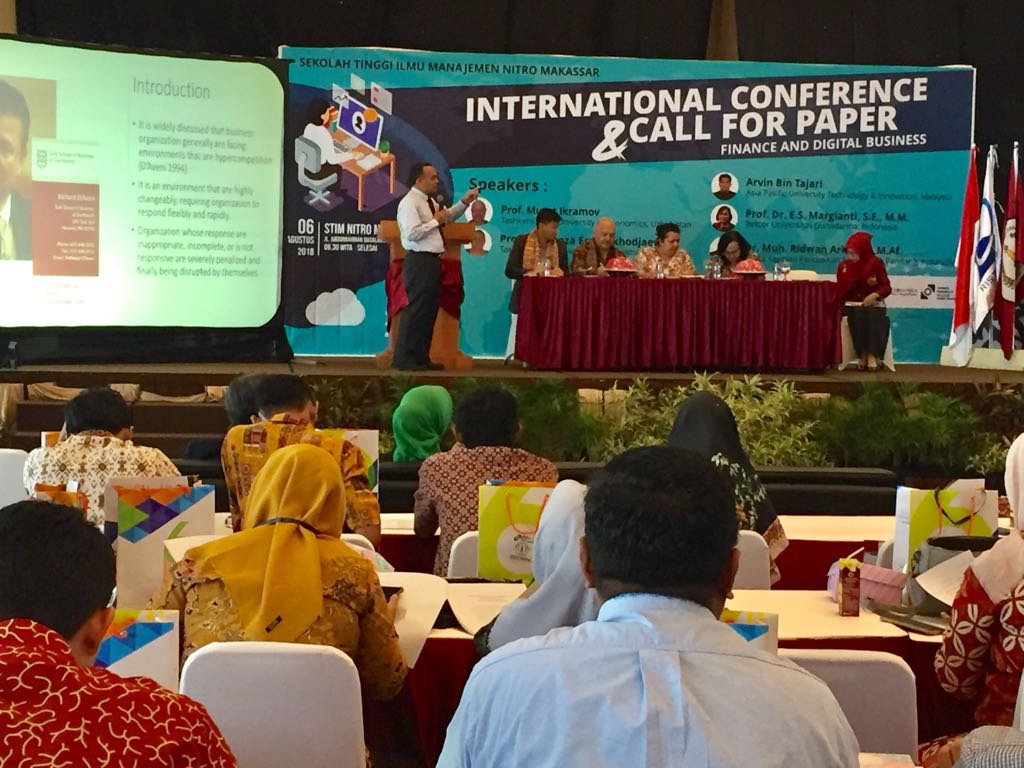 STIM Nitro Tuan Rumah International Conference & Call For Paper Finance and Business Digital