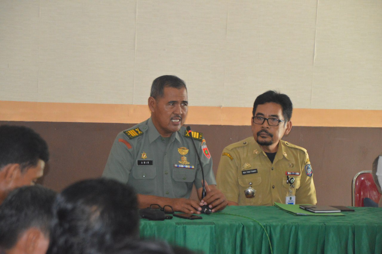 Percepat Pencapaian Target, Kodim 1420 Sidrap Gelar Rakor Percepatan LTT Tahun 2018