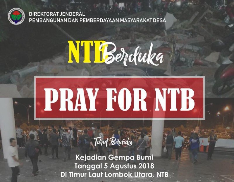 Pray for NTB, handover