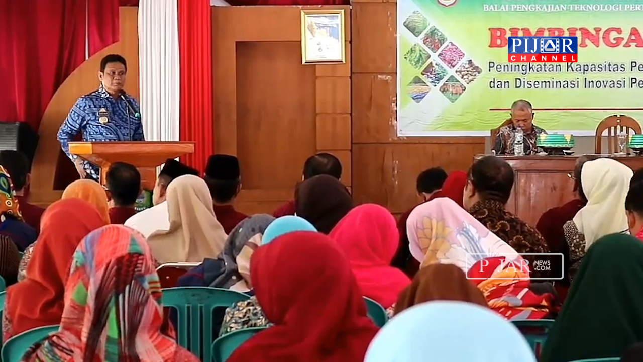 VIDEO : BUPATI BARRU BUKA BIMTEK PENYULUH PERTANIAN