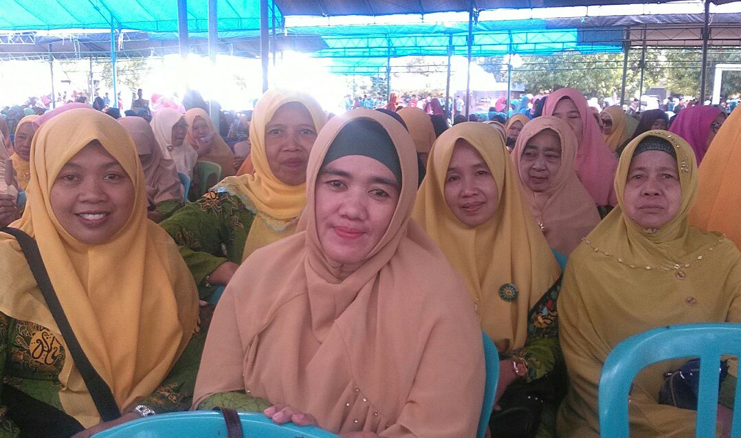 Komunitas Aisyiyah IAIN Parepare Ramaikan Milad Muhammadiyah ke-109 di Rappang