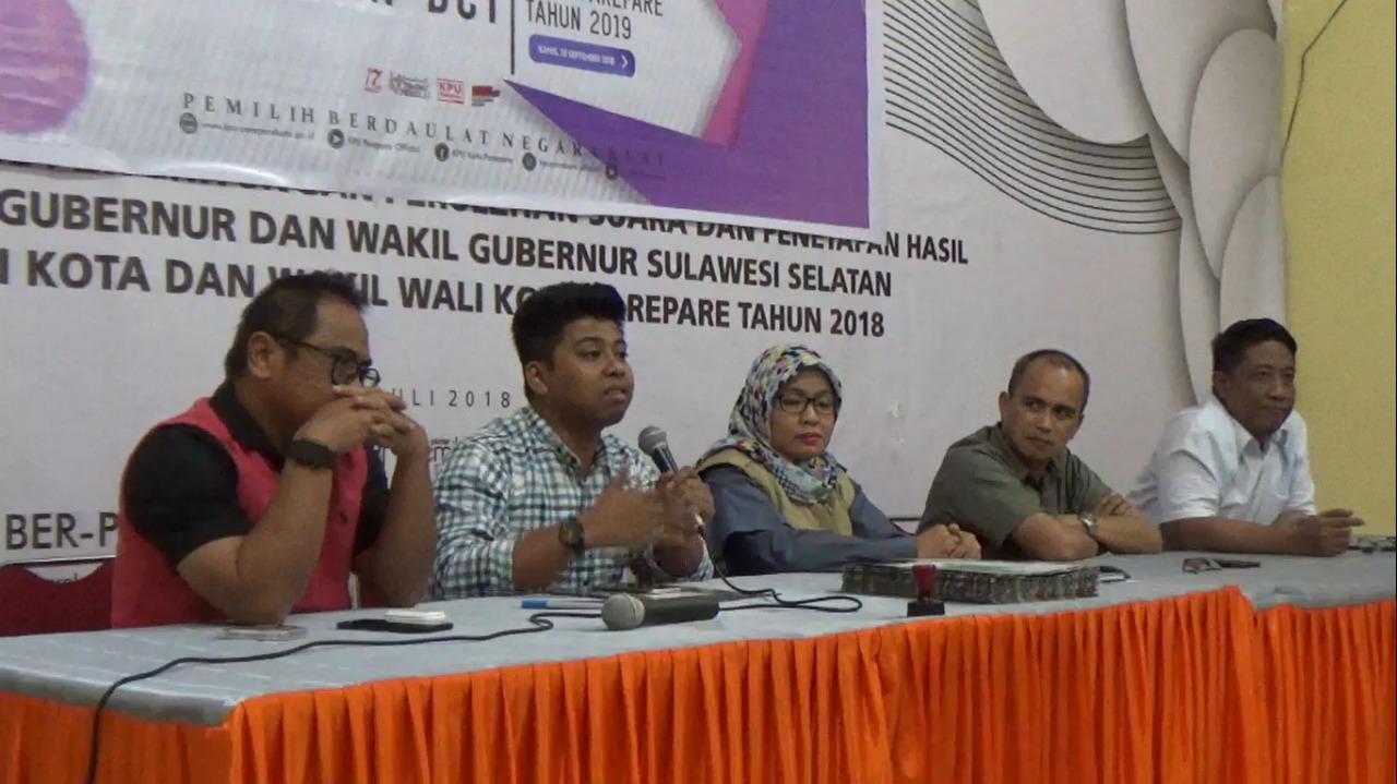 KPU Parepare Kembali Masukan Caleg Mantan Napi Korupsi