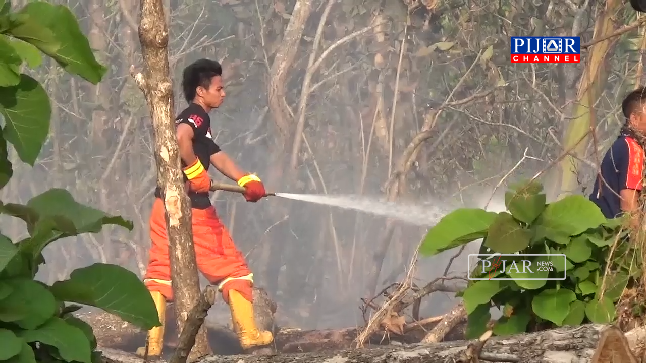 VIDEO : KEBAKARAN LAHAN KEMBALI TERJADI DI KOTA PAREPARE