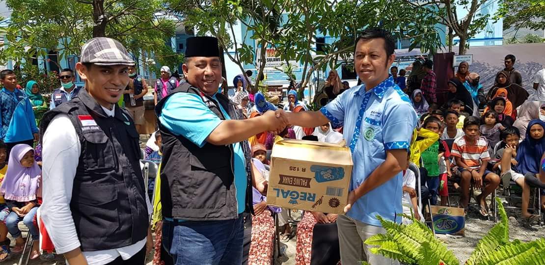 DPP BKPRMI Salurkan Bantuan untuk Lansia dan Anak Yatim Piatu Korban Bencana Sulteng