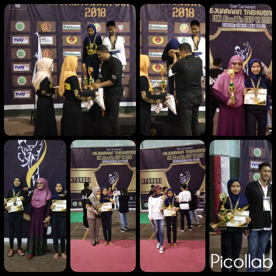 Xaina Pemain Terbaik Putri Kategori Cadet Turnamen Rektor UIN CUP IV