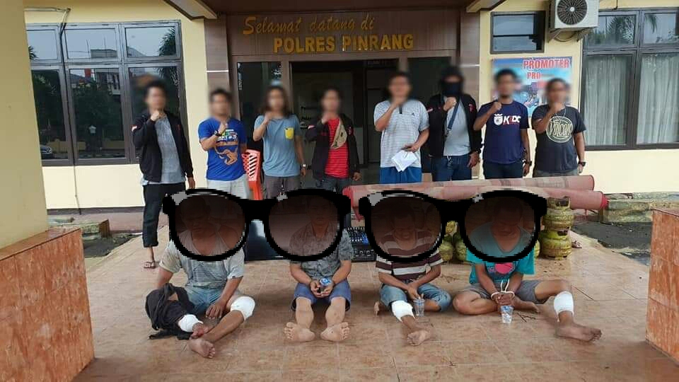 Polisi Bekuk Kawanan Pencuri, Seorang Diantaranya Oknum PNS