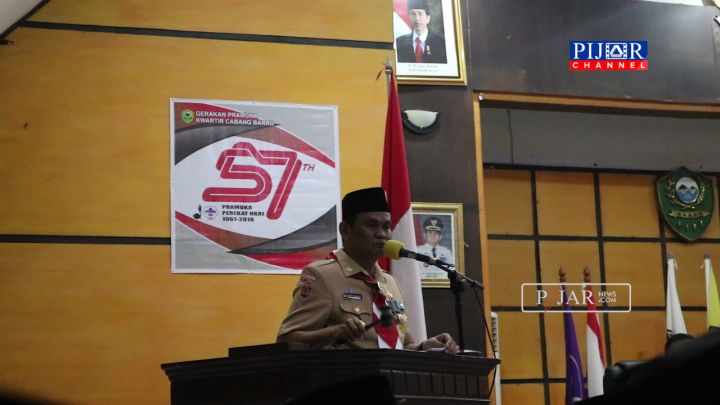 Video : Bupati Barru Buka Muscab Pramuka