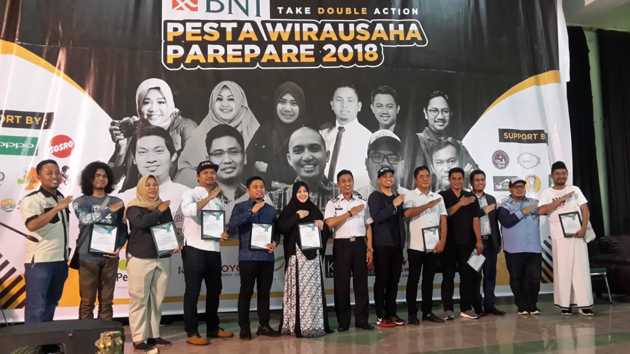 Tiga Presiden TDA Hadir di Pesta Wirausaha Parepare 2018