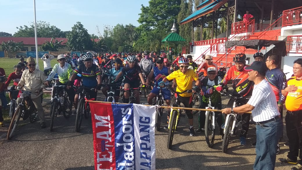 Matadoor’s Rappang Gelar Olahraga Bersepeda