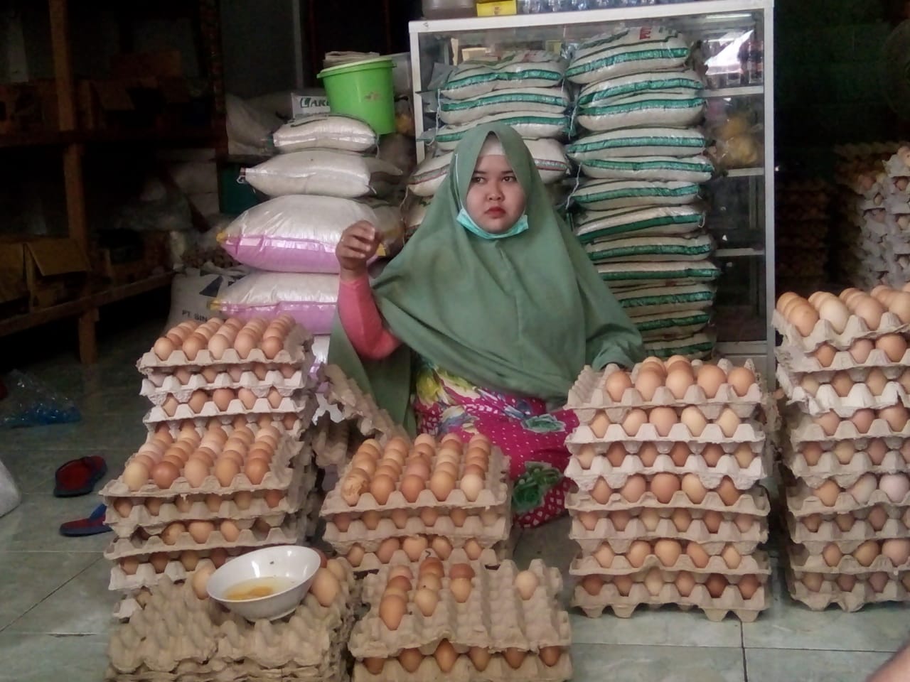 Harga Telur Kembali Melonjak