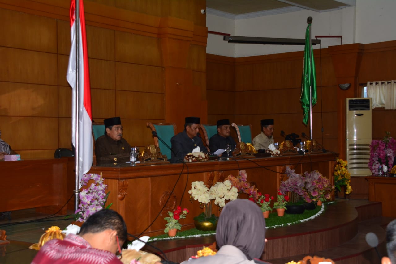 Paripurna DPRD Sidrap Tetapkan APBD 2019