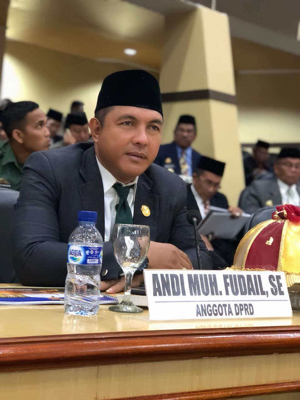 Andi Muhammad Fudail, Anggota DPRD Parepare.