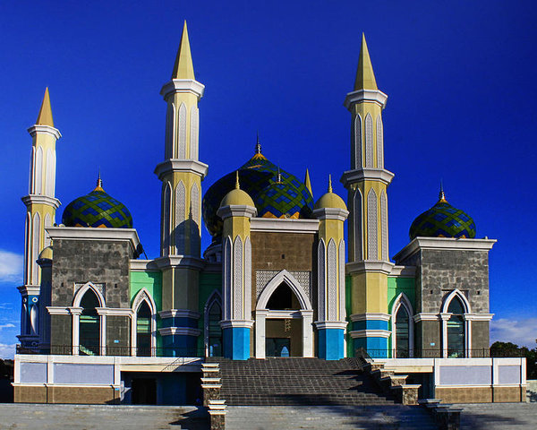 Banjir Akibat Atap Masjid Agung Bocor, Sekda Janji Segera Renovasi