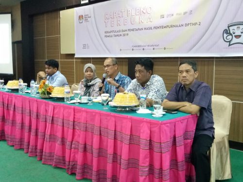 Disempurnakan, KPU Parepare Tetapkan DPTHP-2, 99.111 Pemilih