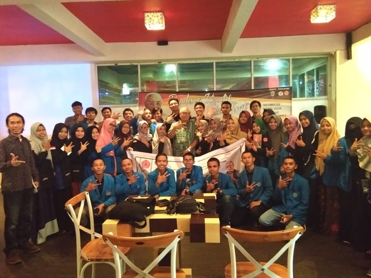 Yudhistira: Belajar Menulis, Cukup Mulai dengan Satu Huruf