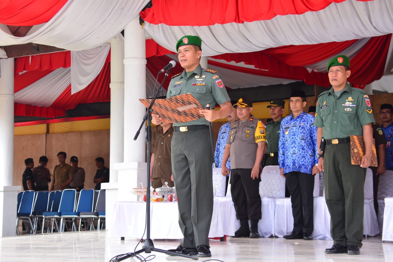 Dandim Sidrap Tekankan Aparatur Jaga Netralitas