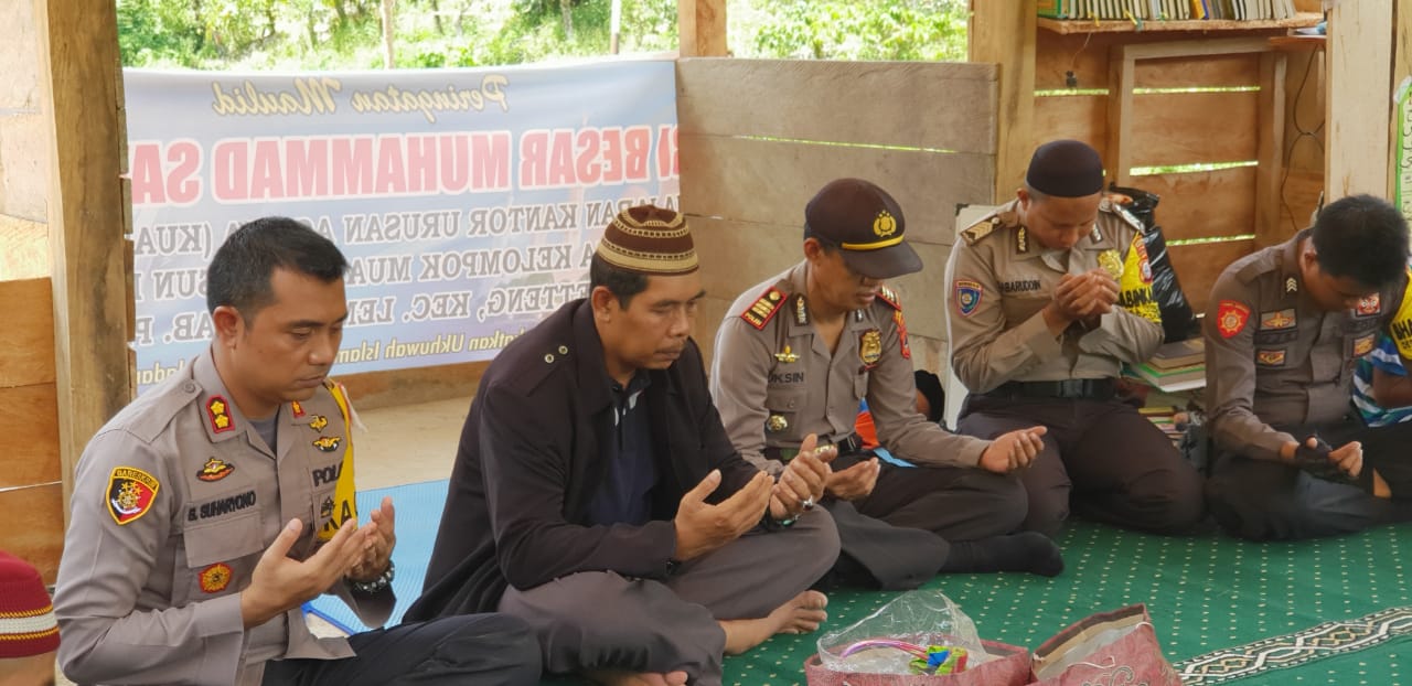 Setelah Viral, Kampung Muallaf Lembang Dikunjungi Kapolres Pinrang