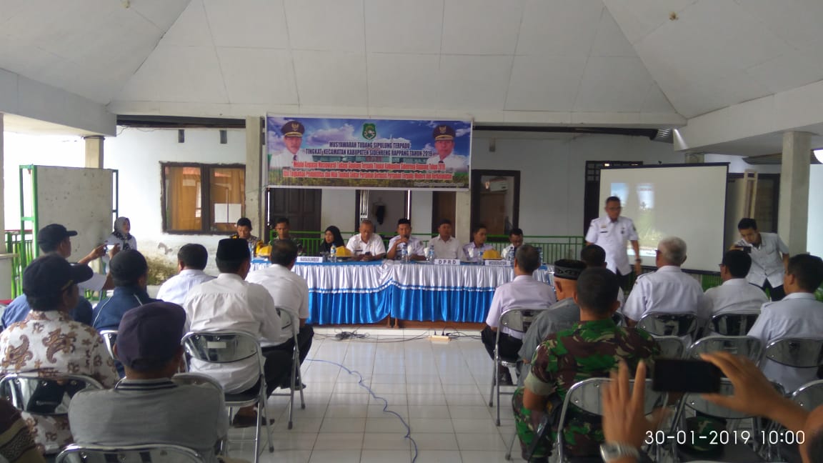 MTS Pitu Riase Bahas Hama Padi dan Ketersediaan Air