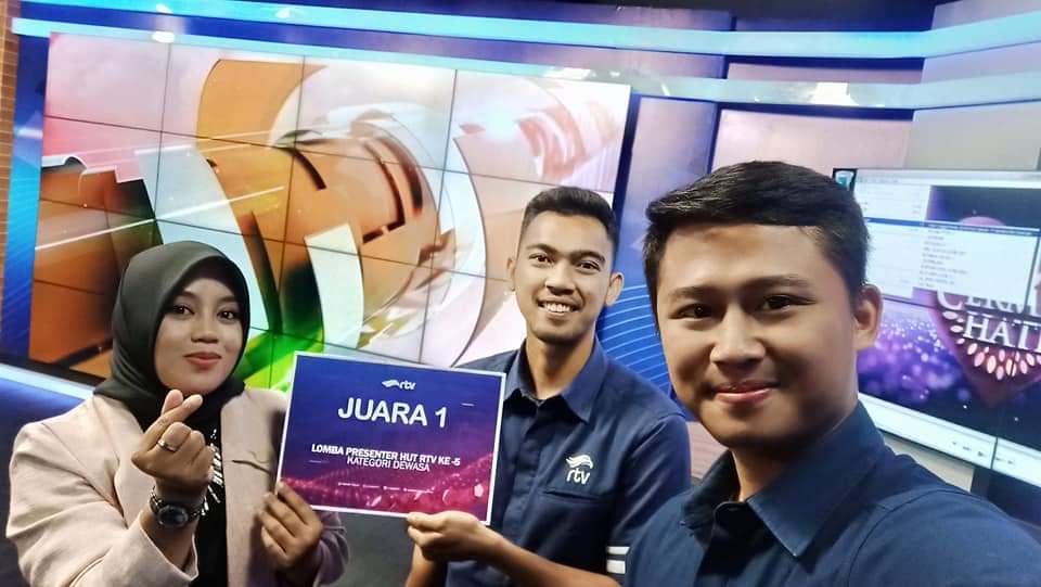 Jurnalis Asal Parepare Raih Juara Satu Lomba Presenter TV Nasional