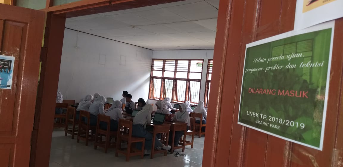 Minim Fasilitas Komputer, Satu Sekolah Swasta di Parepare Terpaksa Harus Gabung UNBK