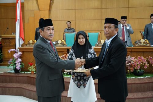 Bupati Sidrap Serahkan LKPJ 2018 Tepat Waktu, Bukti Sinergitas Eksekutif dengan Legislatif
