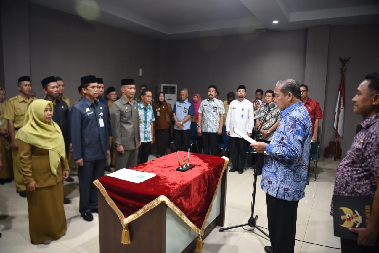 Ini 15 Pejabat Eselon III dan IV yang Dilantik Oleh Bupati Sidrap