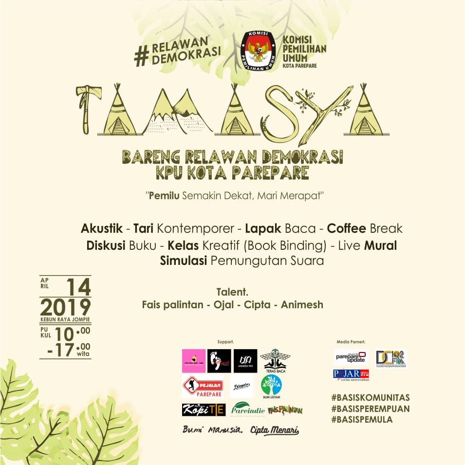 Relasi KPU Parepare: Pemilu Semakin Dekat, Mari Merapat