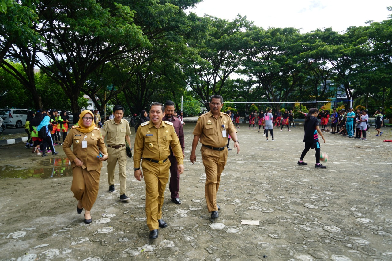Wabup Sidrap Apresiasi Ajang Seni dan Olahraga Tingkat SD SMP