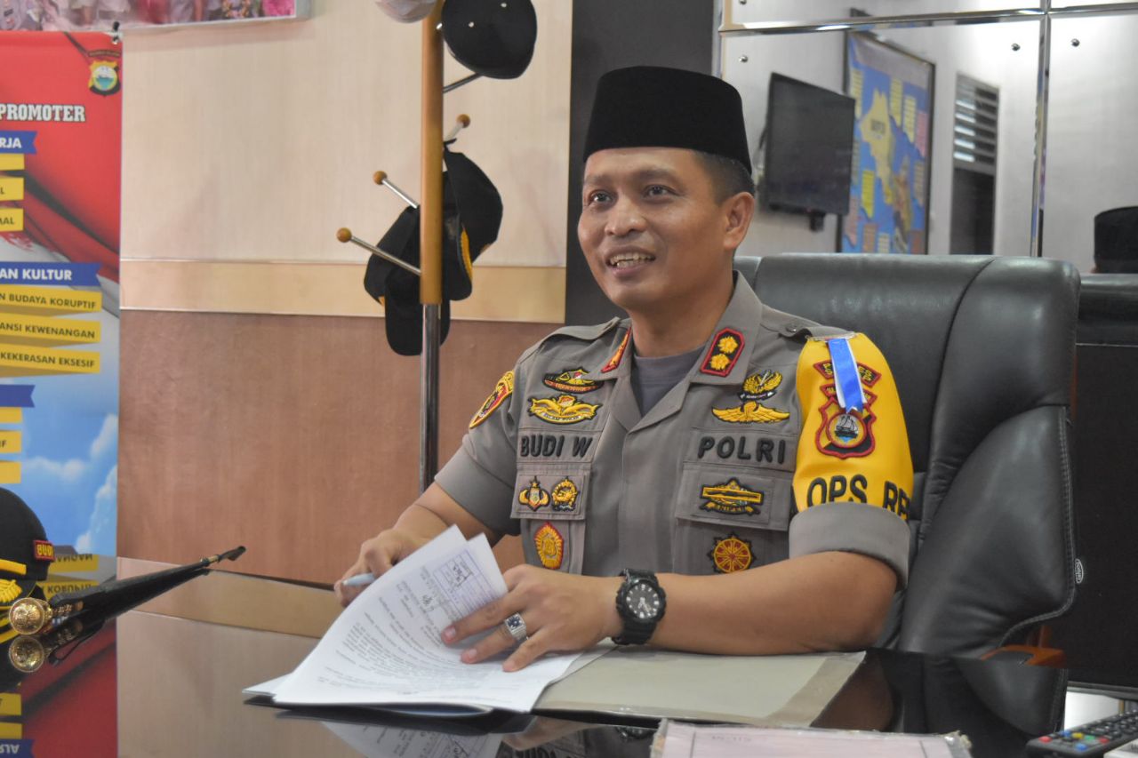 Cuaca Ekstrem, Kapolres Sidrap Imbau Masyarakat Waspada dan Siaga