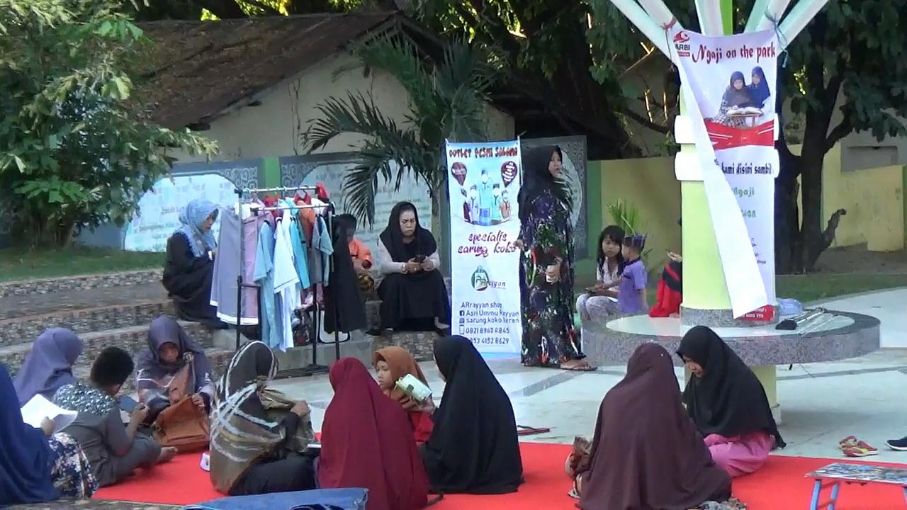 “Ngaji On The Park”, Ngabuburit ala Garbi Parepare