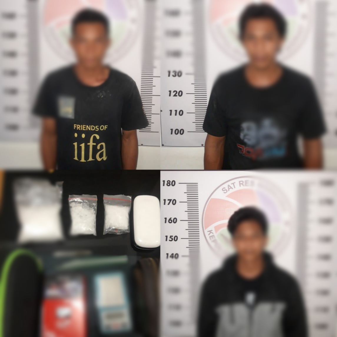 Sehari, Satresnarkoba Polres Sidrap Ciduk Tiga Pelaku Penyalahgunaan Narkoba