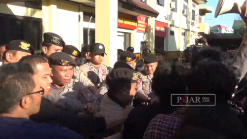 Video : Demo Mahasiswa Soal Korupsi Kembali Ricuh