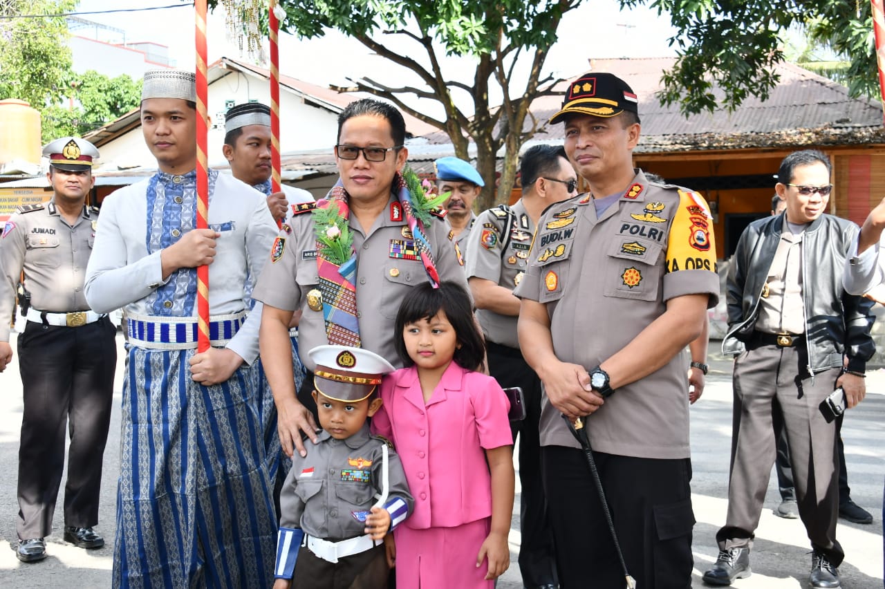 Petinggi Mabes Polri Pulang Kampung, Kunjungi Polres Sidrap