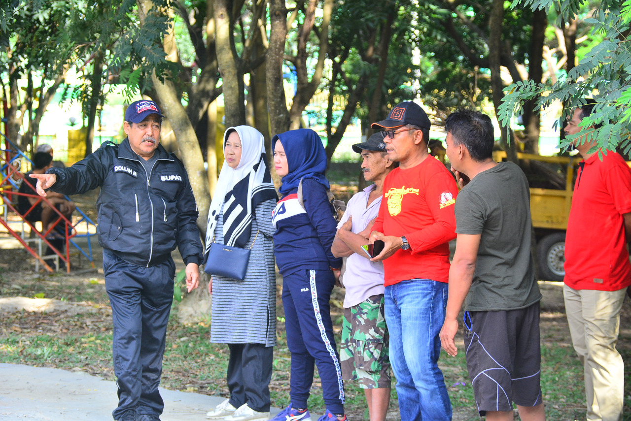 Bupati Sidrap Pantau Renovasi Monumen Laskar Ganggawa Bupati Sidrap Pantau Renovasi Monumen Laskar Ganggawa