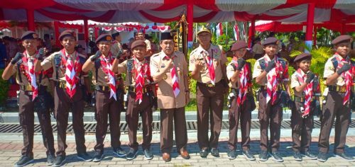 Hadiri Apel Besar Pramuka Sulsel, Dollah Mando Minta Kontingen Sidrap Jaga Kekompakan