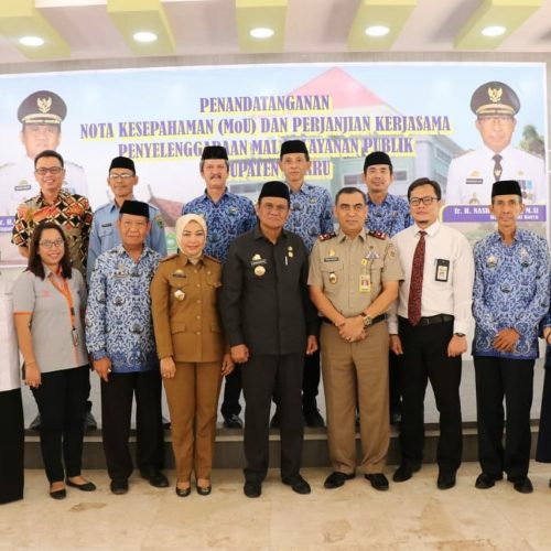 Wujudkan MPP, Bupati Barru Teken Kerja Sama 18 Instansi Wujudkan MPP, Bupati Barru Teken Kerja Sama 18 Instansi