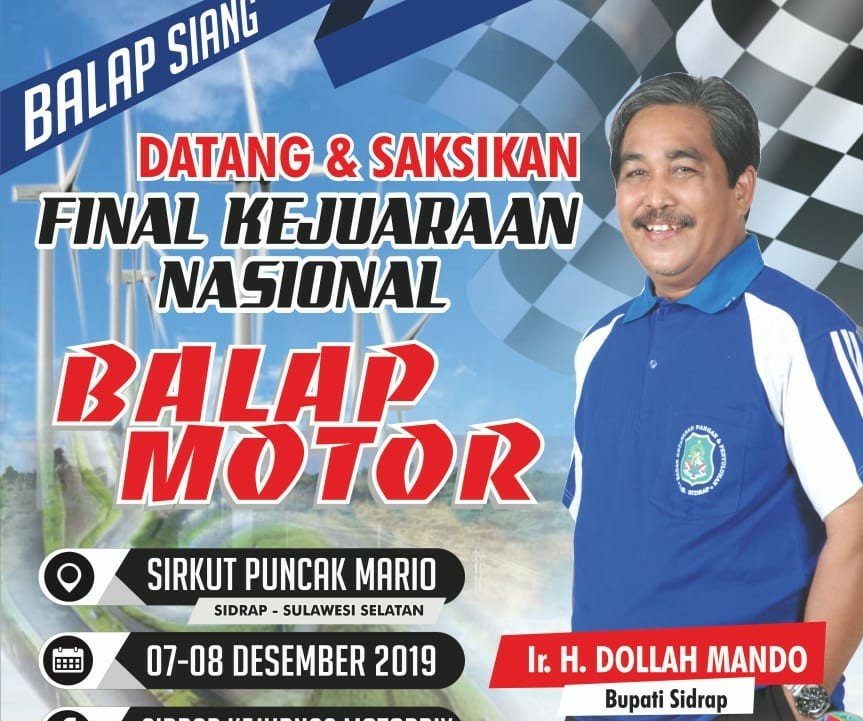 Desember, Final Kejurnas Motoprix 2019 Bakal Digelar di Sirkuit Puncak Mario Rappang