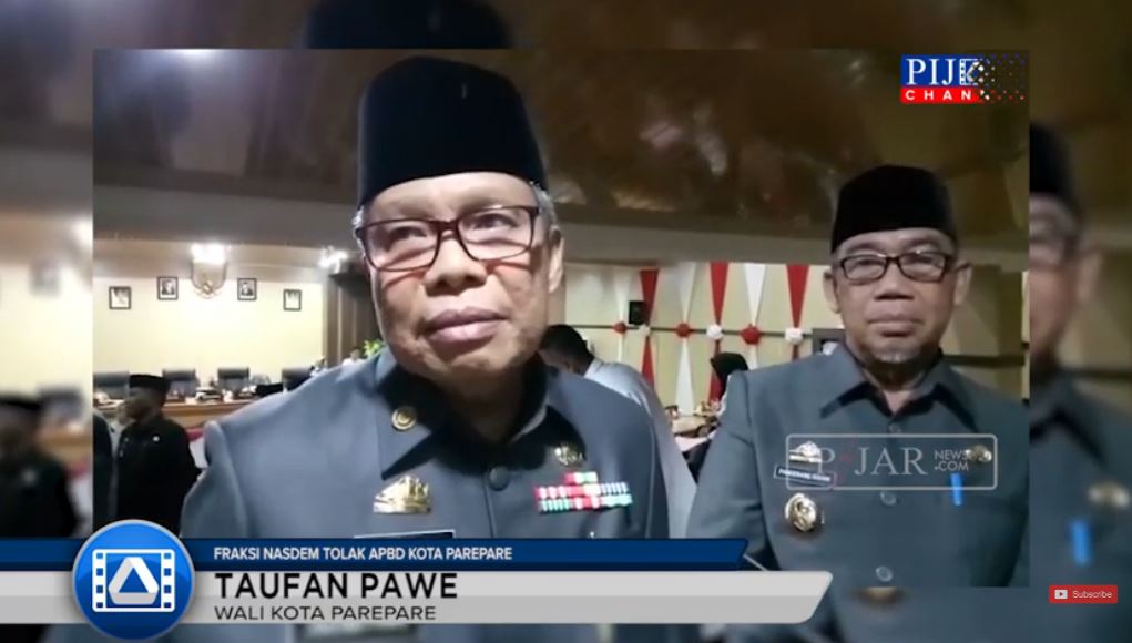 Video : Fraksi Nasdem Tolak APBD, Ini Komentar Wali Kota Parepare