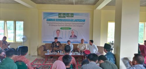 Pemateri Seminar Lakpesdam Parepare, Masrur Latanro ; Bila Ingin Kaya, Kuasai Teknologi