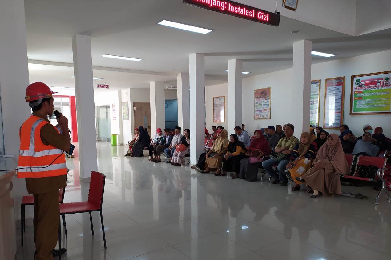 RS Nemal Sidrap Gelar Penyuluhan dan Simulasi Hadapi Bencana