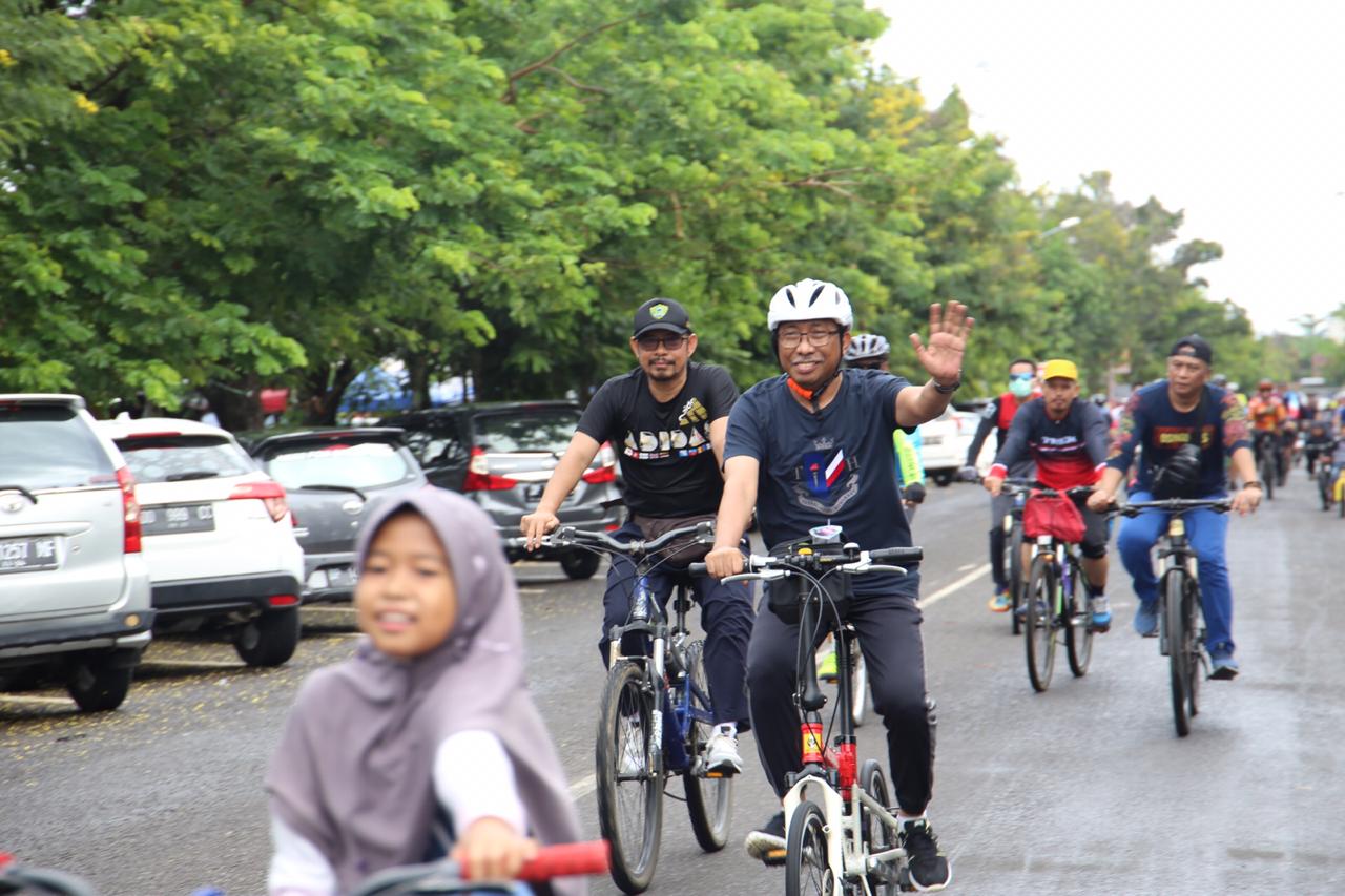 Barru Gelar Bicycle Tour 2020, Bupati dan Wabup Ikut Berpartisipasi
