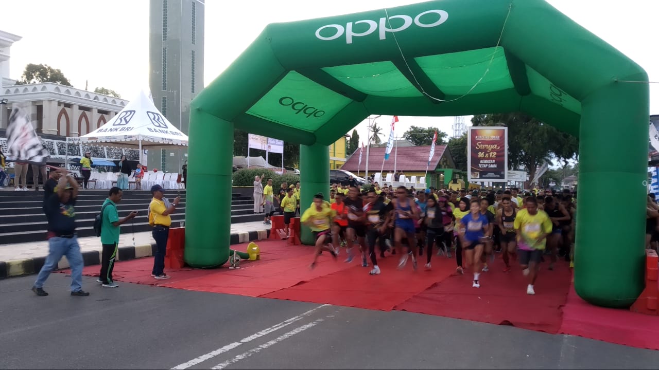 Ini Pemenang Fun Run 8,1 K Ikatan Jurnalis Soppeng