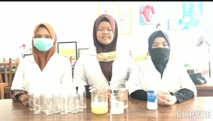 Cegah Corona, Mahasiswa Biologi UM Parepare Ciptakan Hand Sanitizer dari Bahan Terjangkau