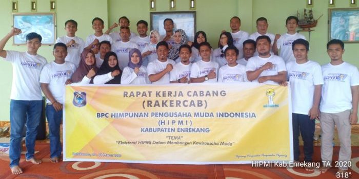 Gelar Rakercab, Ketua BPC HIPMI Enrekang Harap Pemuda Bangun Pola Pikir