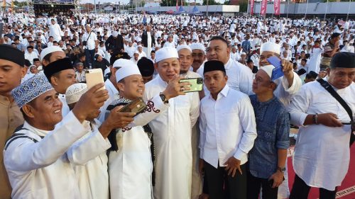 Ribuan Warga Hadiri Tabligh Akbar di Sirkuit RMS Land 