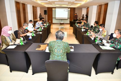 Gubernur Bersama Forkopimda Bahas PSBB dan Jaring Pengaman Sosial